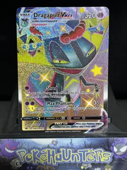 Pokemon Card Dragapult VMAX SWSH097 Black Star Promo Shining Fates NM - Image 1