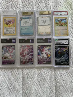 Pokemon graded Card Lot Eevee - Image 1