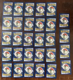 1999 Pokemon Cards ~ FOSSIL ~ Wizards WOTC ~ DRAGONITE GENGAR ZAPDOS ~ Lot of 29 - Image 4