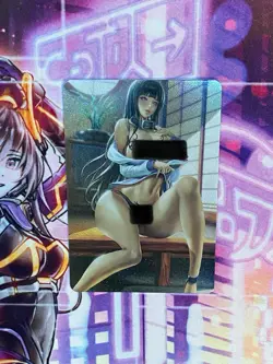 Hinata Naruto Holo Sexy Goddess Waifu Card Doujin Anime Field Center - Image 1