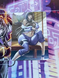 Hinata Naruto Holo Sexy Goddess Waifu Card Doujin Anime Field Center - Image 2