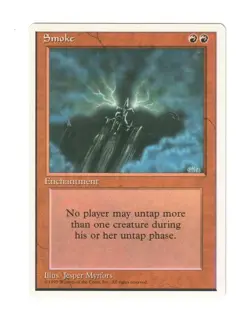 MTG - 4th Edition Rare Smoke - High Grade!! - Image 1