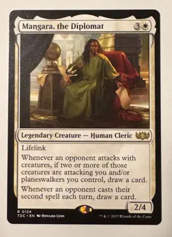 x1 Mangara, the Diplomat R MTG Commander: Tarkir: Dragonstorm M/NM, English - Image 1