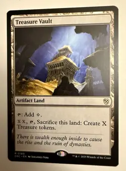 Treasure Vault - Aetherdrift Commander (DRC) - (Near Mint NM) MTG - Image 1