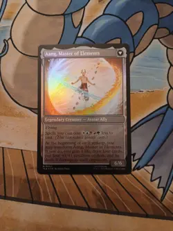 Avatar Aang / Aang Master Of Elements Foil Mythic MTG Avatar The Last Airbender - Image 2