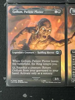 MTG LTR Lord of the Rings Mount Doom Scene Set the One Ring FOIL 448-451 - Image 4