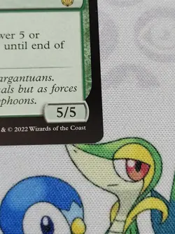C2589 MAGIC MTG COMMANDER KAMIGAWA NEON DYNASTY NM SPEARBREAKER BEHEMOTH #132 - Image 5