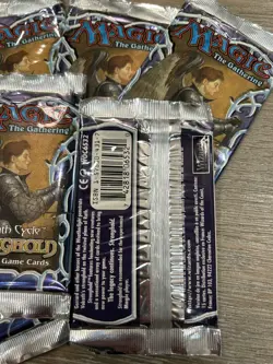 6X *Empty* Stronghold Magic the Gathering Booster Pack mtg wrapper Package Box - Image 2