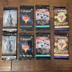 Lot of 8 Magic The Gathering MTG Sealed Packs - Unopened Welcome Boosters! - Image 1