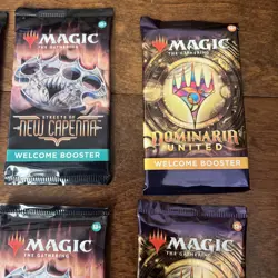 Lot of 8 Magic The Gathering MTG Sealed Packs - Unopened Welcome Boosters! - Image 2