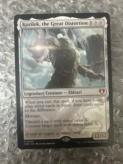 MTG: Kozilek, the Great Distortion *REGULAR* #2 Commander Masters - Mythic - NM - Image 1