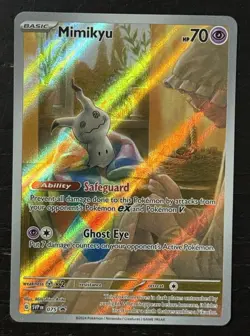 Pokemon SVP 075 - Black Star Promo Mimikyu Full Art - NM - Image 1