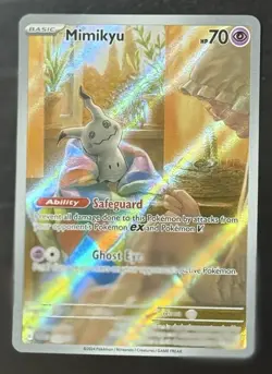 Pokemon SVP 075 - Black Star Promo Mimikyu Full Art - NM - Image 2