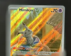 Pokemon SVP 075 - Black Star Promo Mimikyu Full Art - NM - Image 3