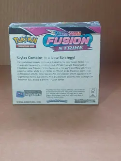 Pokemon Sword & Shield Fusion Strike Booster Box - Factory Sealed + Hard Case - Image 4