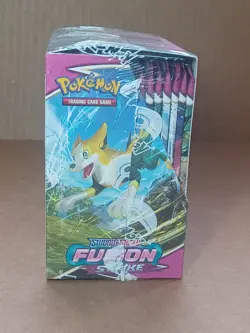 Pokemon Sword & Shield Fusion Strike Booster Box - Factory Sealed + Hard Case - Image 5