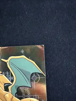 Topps Pokemon Series 1 Charizard #6 Foil Embossed Targets Black Logo- Damage - Image 4