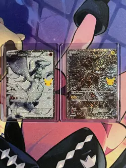 Reshiram 113/114 & Zekrom 114/114 Celebrations Classic Collection NM Pokemon TCG - Image 1