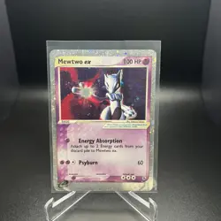 Mewtwo ex 101/109 Ruby & Sapphire DAMAGED (See Photos) Pokemon TCG - Image 1