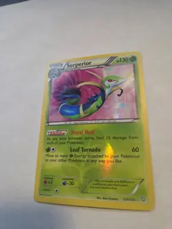 Pokemon TCG English Serperior 125/124 Dragons Exalted Holo - Image 1