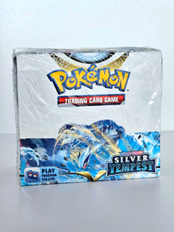 Pokemon TCG: Sword & Shield Silver Tempest Booster Box (Rip On Seal) - Image 1
