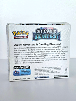 Pokemon TCG: Sword & Shield Silver Tempest Booster Box (Rip On Seal) - Image 2