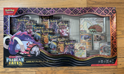 Pokemon TCG - Great Tusk Iron Threads Ex Collection-Paldean Fates-Factory Sealed - Image 1