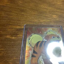 Pokemon Topps - TV Animation Edition - Growlithe #58 - FOIL - LP - Image 4