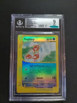 Magikarp 75/144 Reverse Holo • BGS 9 • Skyridge • ITA • Pokemon 2003 - Image 1