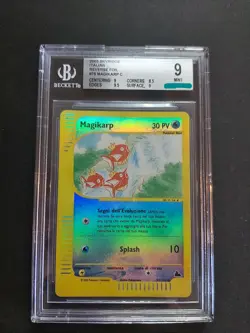 Magikarp 75/144 Reverse Holo • BGS 9 • Skyridge • ITA • Pokemon 2003 - Image 2
