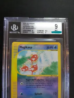 Magikarp 75/144 Reverse Holo • BGS 9 • Skyridge • ITA • Pokemon 2003 - Image 5