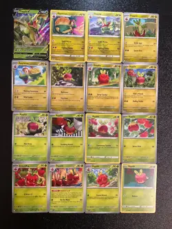 x16 Flapple Appletun Dipplin Applin pokemon cards mixed Lot Cute V Rare - Image 1