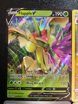 x16 Flapple Appletun Dipplin Applin pokemon cards mixed Lot Cute V Rare - Image 2