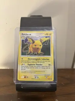 RAICHU Lv. 40 DP21 Diamond & Pearl Promo Holo Rare Pokemon Card - Image 1