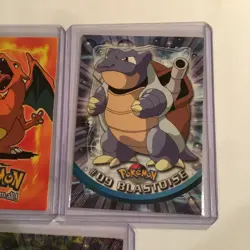 Vintage Pokemon Card Lot Charizard Blastoise Venusaur Topps Rare Fast Ship - Image 3