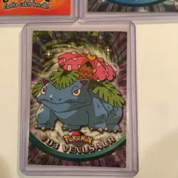 Vintage Pokemon Card Lot Charizard Blastoise Venusaur Topps Rare Fast Ship - Image 4