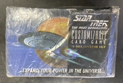 NEW SEALED STAR TREK THE NEXT GENERATION CARD GAME 15-CARD EXPANSION SETS - Image 1