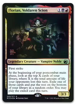 Florian, Voldaren Scion #223 (Foil) (NM) Prerelease Cards PRE Magic MTG - Image 1