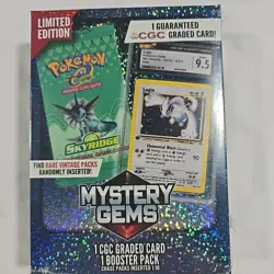 Pokemon Mystery Gems Box Lot (2) Sealed - 1 CGC Graded Card + 1 Booster Pack - Image 5