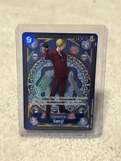 Sanji SEC OP06-119 SP Parallel A Fist of Divine Speed ONE PIECE Card English NM - Image 1