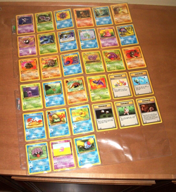 1st Edition Fossil /62 Non-Holo Pokemon Cards LOT OF 33 Believe Never Played - Image 1