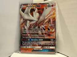 Pokemon TCG - Reshiram GX 11/70 Dragon Majesty Ultra Rare Holo Card NM 0914 #291 - Image 1