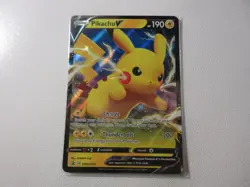 Pikachu V Promo SWSH061 Pokemon Card NM - Image 1
