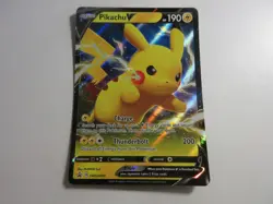 Pikachu V Promo SWSH061 Pokemon Card NM - Image 1