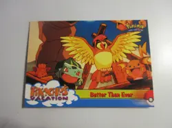 Better Than Ever Pikachu's Vacation Topps Pokemon Card LP - Image 1