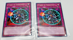 2x IOC-EN106 Curse of Darkness :: Rare 25th Anniversary Edition Mint YuGiOh Card - Image 1