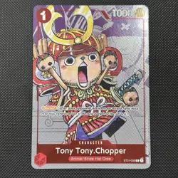 Dented! One Piece - Tony Tony Chopper (ST01-006) 25th Anniversary English Card - Image 1