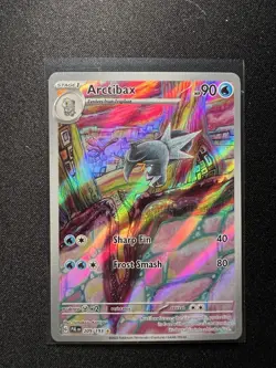 Pokemon TCG Arctibax 209/193 Paldea Evolved Illustration Rare Card NM Condition - Image 1