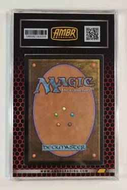 MTG Card Liliana, Dreadhorde General Stained Glass SLD Graded Ambr 8 Red Hexes - Image 2
