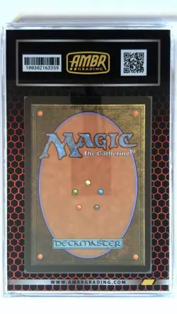 MTG Card Liliana, Dreadhorde General Stained Glass SLD Graded Ambr 8 Red Hexes - Image 4